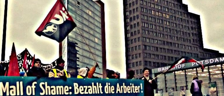 Article : À Berlin, les forçats du «Mall de la honte» veulent être payés