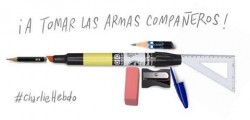 Charlie Hebdo - A tomar las armas - JeSuisCharlie